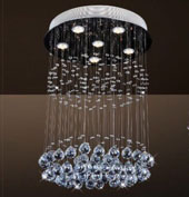 Đèn Thả Pha Lê 99 hạt pha lê FT 5002B Ø500xH600